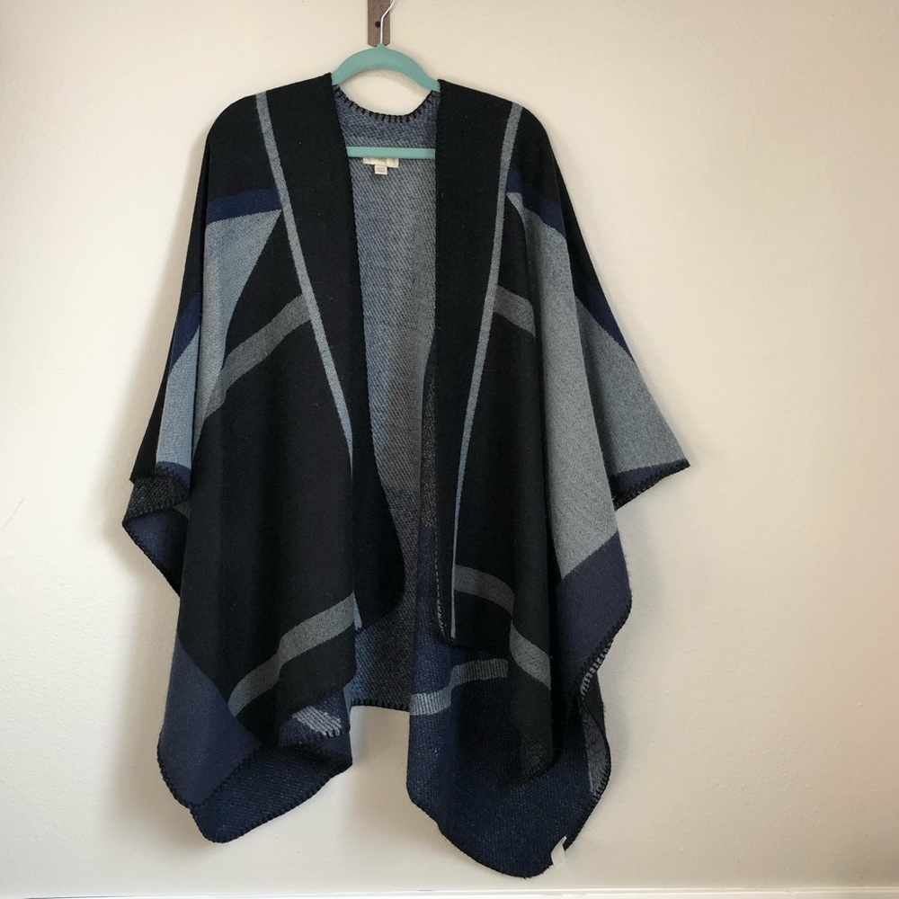 Ann Taylor Poncho - One Size